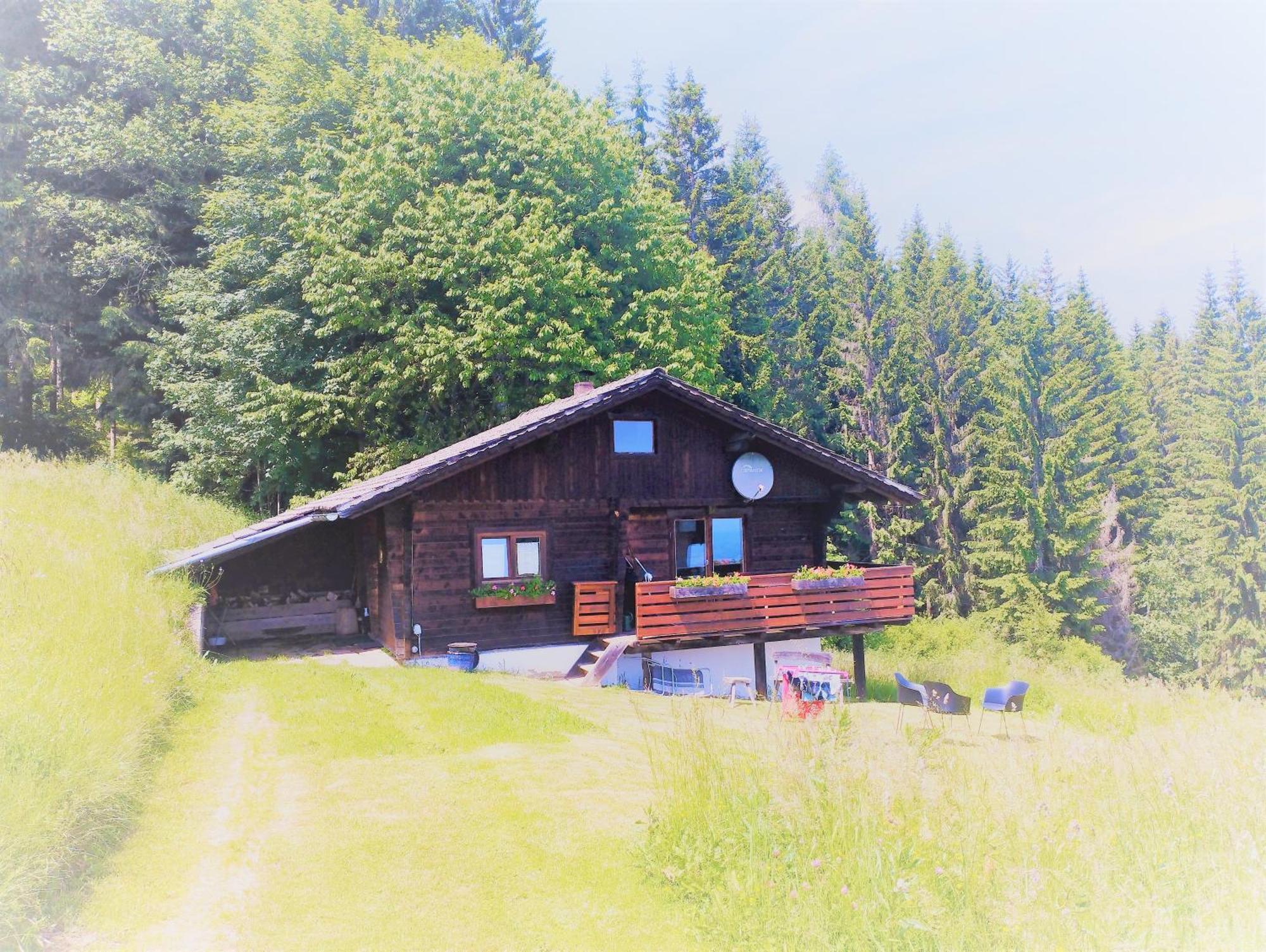Willa Urlaub Im Blockhaus Diex Zewnętrze zdjęcie